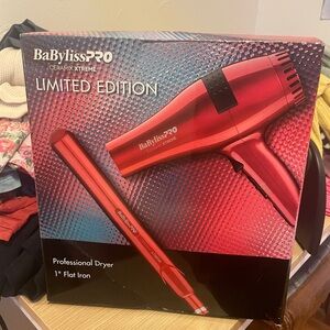 BaBylissPRO Ceramix Xtreme Red Styling Set